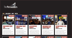 Desktop Screenshot of persuadersonline.com